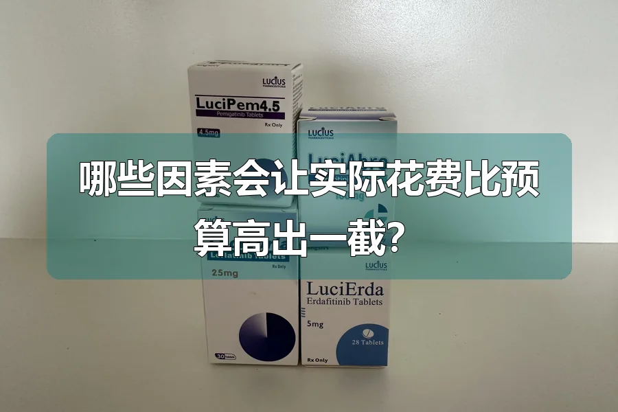 哪些因素会让实际花费比预算高出一截?